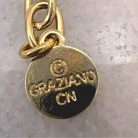 RJ Graziano Gold Ball Bead Necklace - Picture 8 of 9